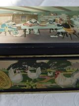 Boîte en tôle, des galettes Saint Michel