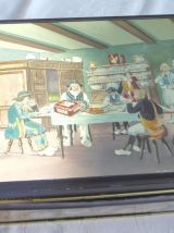 Boîte en tôle, des galettes Saint Michel