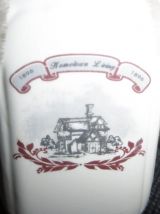 Lot de 2 petits pots à épices vintage céramique