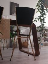 Lot de 7 chaises années 50/60