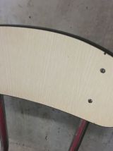 Chaises en formica années 60