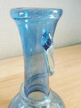 Vase en verre soufflé origine Croatie 