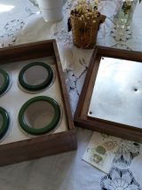 Yaourtière en bois Labana 4 pots, année 1936