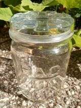 bocal  ancien   en verre  RAC , vintage