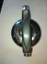 bouilloire en cuivre chromée