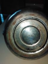 bouilloire en cuivre chromée