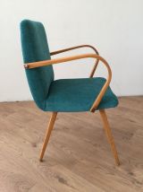 Paire de fauteuil Bridge Vintage restaurée