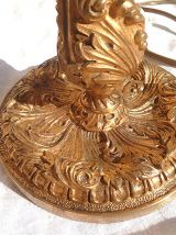 lampe  a  poser  en  laiton , vintage
