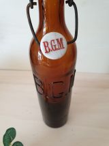 Ancienne bouteille de bière BGM