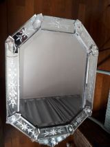 Miroir vénitien années 30/40