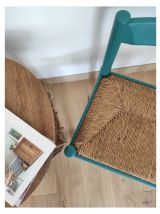 Paire de chaises bois