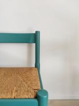 Paire de chaises bois