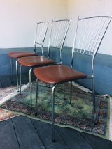 Lot 3 chaises vintage