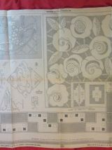 Journal broderie patron monogramme 1934