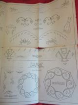 patron La Broderie Lyonnaise 1958