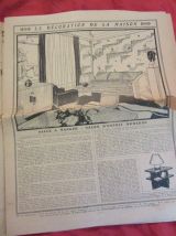 revue Mon ouvrage déco dentelle broderie 1932