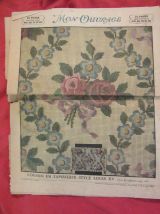 revue Mon ouvrage déco dentelle broderie 1932