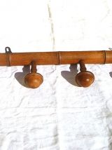 patères anciennes en  bois ,  vintage