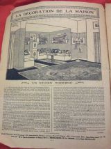 revue Mon Ouvrage déco dentelle broderie 1929
