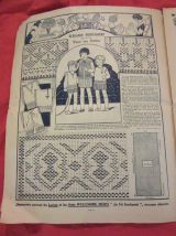 revue Mon Ouvrage déco dentelle broderie 1929
