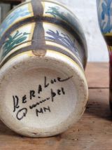 Paire de tasses Keraluc faïence de Quimper