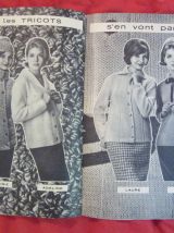 revue Mon Ouvrage madame couture tricot broderie1961