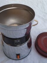 Moulin à café chromè SEB vintage