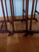 Tables gigognes marquetées