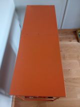  Table de camping pliante orange