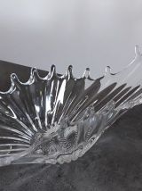 Coupe centre de table vintage en verre