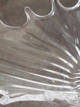 Coupe centre de table vintage en verre