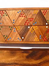 Tridomino , jeu en  bois