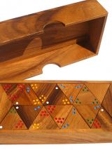 Tridomino , jeu en  bois