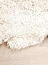 Véritable peau de mouton tannée 