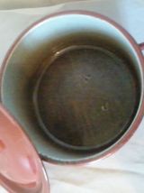 cocotte ,faitout, casserole marmite émaillée en métal (tôle)