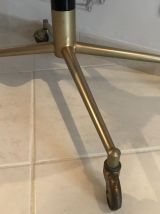 Table sur roulettes vintage années 70