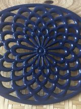 Dessus de plat fonte émaillée 