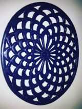 Dessus de plat fonte émaillée 