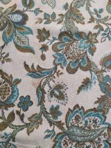 ancien tissu frangé