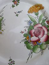 assiette faiencerie d'art Angoulème le  renoleau