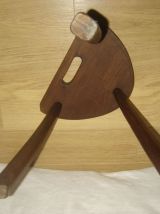 tabouret bois tripode