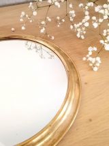 Plateau miroir en laiton 