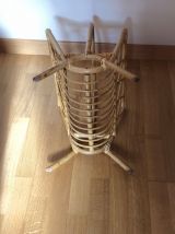 Porte revues en rotin – Vintage – Excellent état