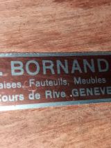 ENFILADE BOIS ET ROTIN  " VINTAGE 50 " 