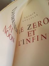Le zéro et l'infini, Arthur Koestler, Exemplaire n° 0