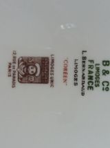 Assiette Bernardaud Coréen