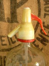 Bouteille siphon " Espumosos March campredo " en verre épais