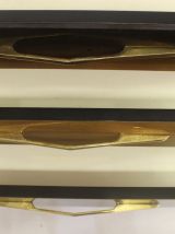 Enfilade bois verni et laquée années 50