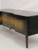 Enfilade bois verni et laquée années 50