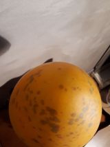  Lampe art deco  pate de verre 1920